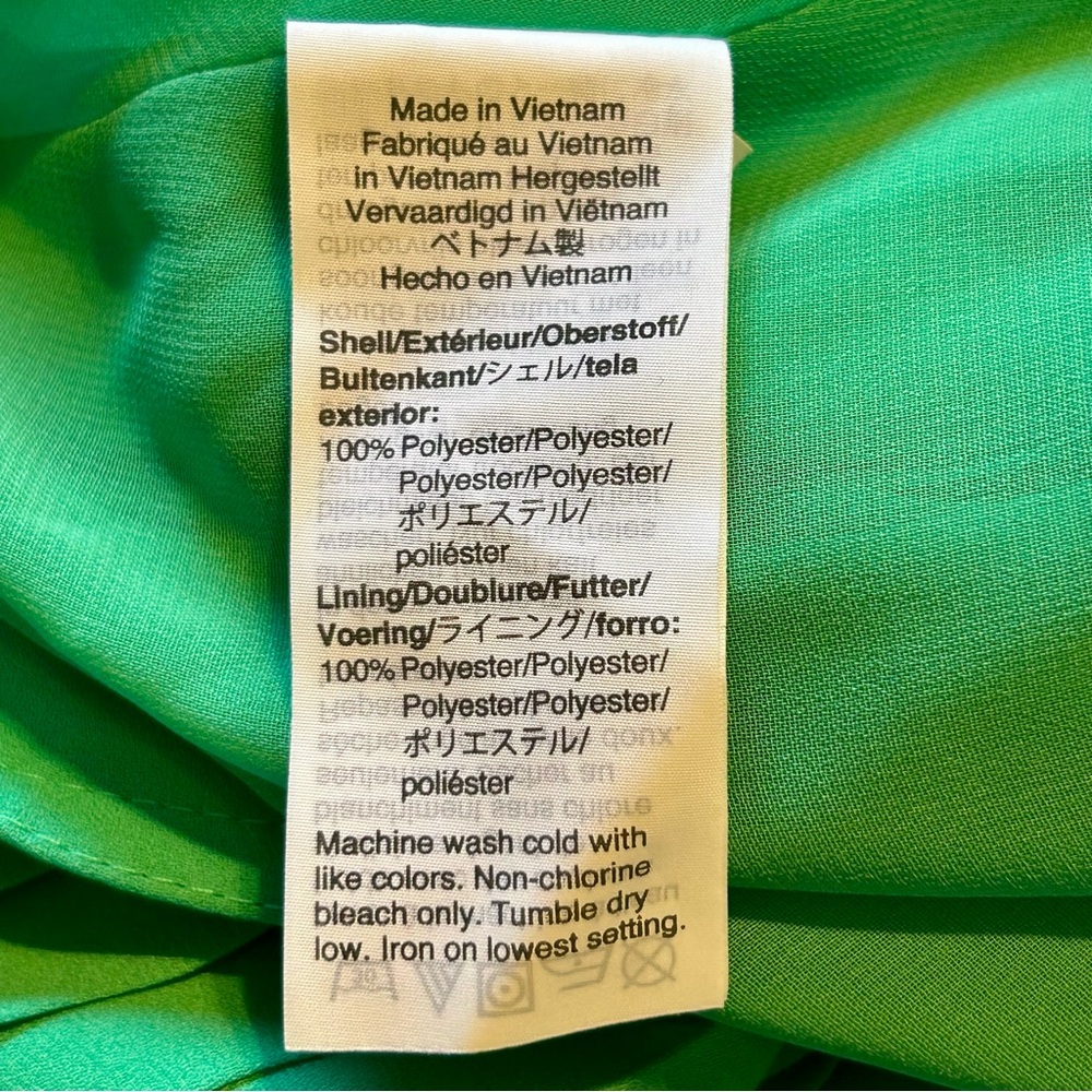 J. Crew Green A-Line Skirt - Picture 5 of 5